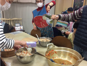 ちらし寿司作り