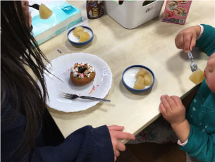 ドーナッツおいしいね